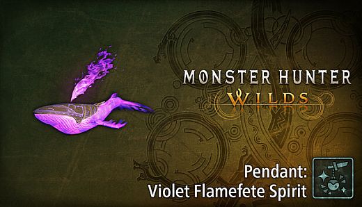 Monster Hunter Wilds - Zdobienie: fioletowy duch Tańczącego Ognia