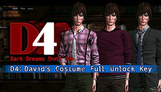 D4: David's Costume Full Unlock Key