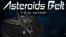 Asteroids Belt: Try to Survive!