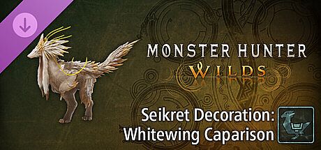 Monster Hunter Wilds - Seikret Decoration: Whitewing Caparison