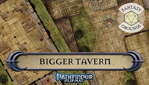 Fantasy Grounds - Pathfinder RPG - Pathfinder Flip-Mat - Bigger Taverns