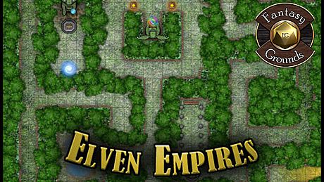 Fantasy Grounds - Paths to Adventure: Elven Empires (Map Pack) DLC
