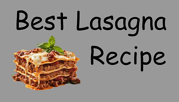 Buy Best Lasagna Recipe