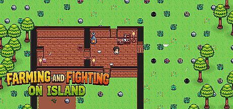 Farming and fighting on Island Game