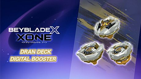 "BEYBLADE X XONE" DRAN DECK DIGITAL BOOSTER DLC