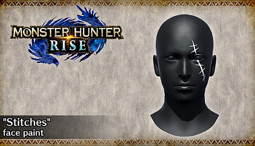 MONSTER HUNTER RISE - "Stitches" face paint