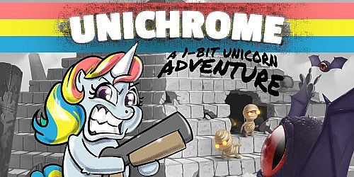 Unichrome: A 1-Bit Unicorn Adventure