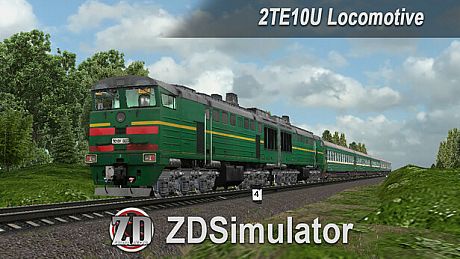 ZDSimulator - 2TE10U Locomotive DLC