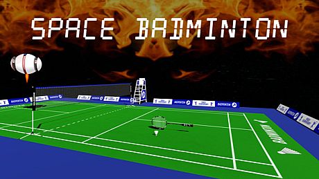 Space Badminton VR Game