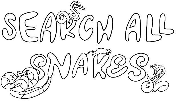 Buy SEARCH ALL - SNAKES