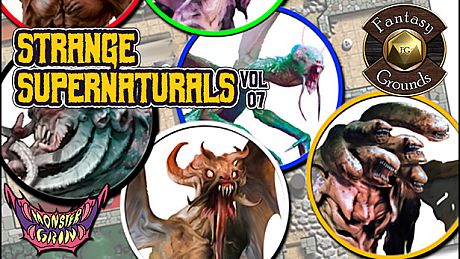 Fantasy Grounds - Strange Supernaturals, Volume 7 (Token Pack) DLC