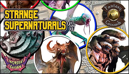 Fantasy Grounds - Strange Supernaturals, Volume 7 (Token Pack)