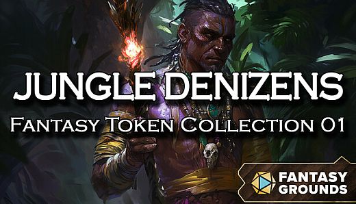 Fantasy Grounds - Fantasy Token Collection - Jungle Denizens 01