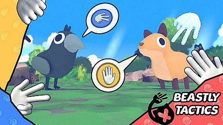 Beastly Tactics: Rock Paper Scissors Game