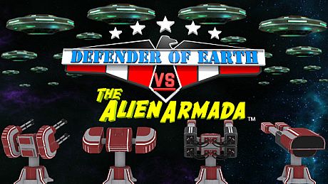 DEFENDER OF EARTH VS THE ALIEN ARMADA Game