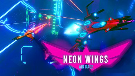 Neon Wings: Air Race Game