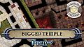 Fantasy Grounds - Pathfinder RPG - Pathfinder Flip-Mat: Bigger Temple