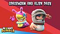 Worms Rumble - Spaceworm and Alien Double Pack