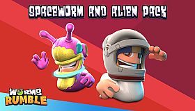 Worms Rumble - Spaceworm and Alien Double Pack