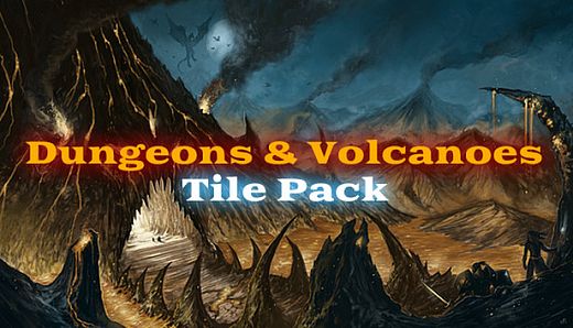RPG Maker VX Ace - Dungeons and Volcanoes Tile Pack