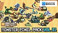 RPG Developer Bakin Mokemo Factory MONSTER PIXEL PACK Vol.1