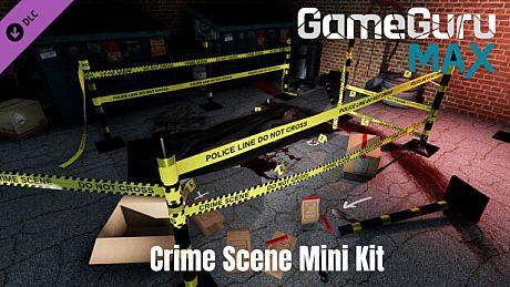 GameGuru MAX Modern Day Mini Kit - Crime Scene DLC