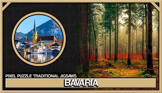 Pixel Puzzles Traditional Jigsaws Pack: Bavaria