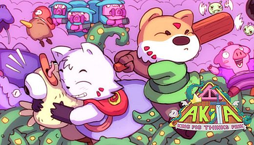 Akita: King Pig Thinks Pink