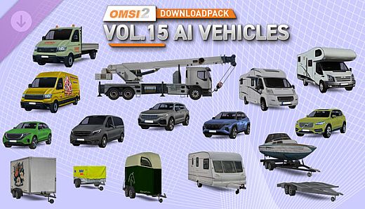 OMSI 2 Add-on Downloadpack Vol. 15 - KI-Fahrzeuge