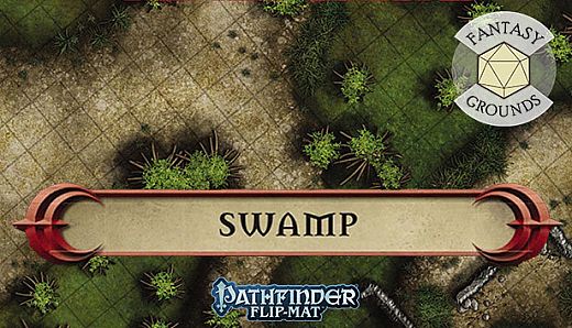 Fantasy Grounds - Pathfinder RPG - Pathfinder Flip-Map - Classic Swamp