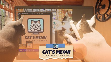 Cat's Meow Live Wallpaper Game