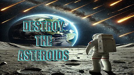 Destroy the Asteroids Game