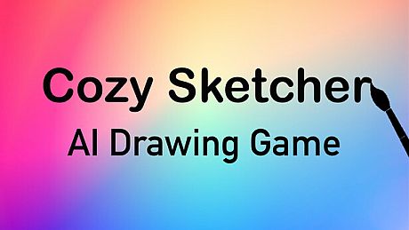 Cozy Sketcher - AI Drawing Game Game