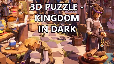 3D PUZZLE - Kingdom in dark Game