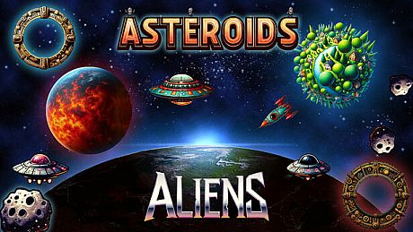 Asteroids and Aliens Game
