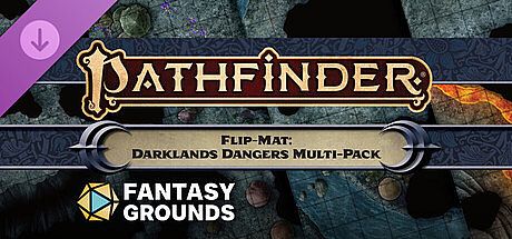 Fantasy Grounds - Pathfinder RPG - Pathfinder Flip-Mat: Darklands Dangers Multi-Pack DLC