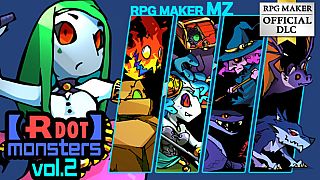 RPG Maker MZ - 【Rdot】monsters vol.2 DLC