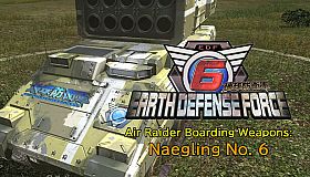EARTH DEFENSE FORCE 6 - Air Raider Boarding Weapons: Naegling No. 6