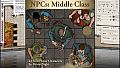 Fantasy Grounds - NPCs: Middle Class (Token Pack)