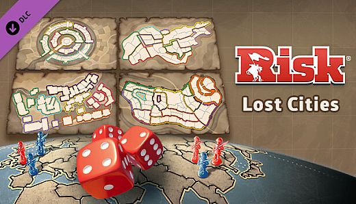 RISK: Global Domination - Lost Cities Map Pack
