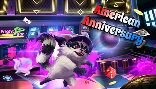 Roxy Raccoon's Pinball Panic - American Anniversary