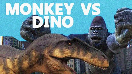 Monkey vs Dino Game