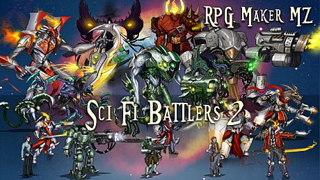 RPG Maker MZ - Sci-Fi Battlers 2 DLC