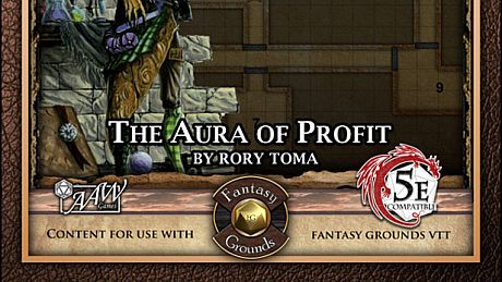 Fantasy Grounds - Mini-Dungeon #023: The Aura of Profit (5E) DLC