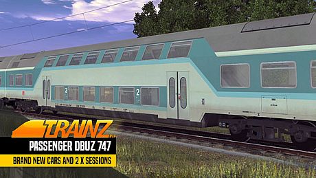 Trainz 2022 DLC - DBuz 747 Passenger Cars DLC