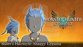 Monster Hunter Stories 2: Wings of Ruin - Rider's Hairstyle: Shaggy Legiana