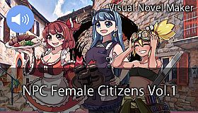 Visual Novel Maker - NPC Female Citizens Vol.1