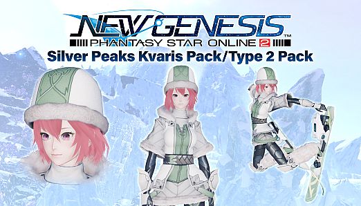 PSO2:NGS - Silver Peaks Kvaris Pack/Type 2 Pack