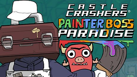 Castle Crashers - Painter Boss Paradise DLC