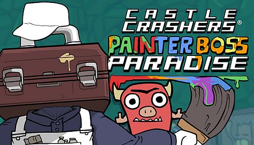 Castle Crashers - Painter Boss Paradise